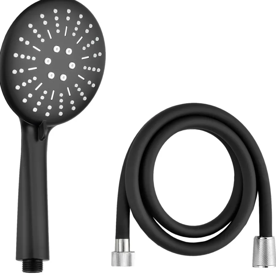 Dusjhoder & -Slanger^REN Dusjsett med hånddusj og slange Ø120 mm -