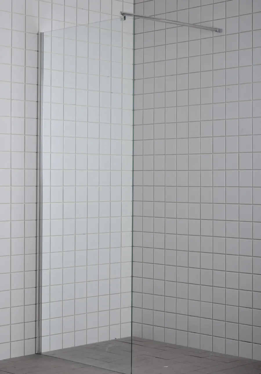 Dusjkabinett^BathZone Dusjvegg 80 x 190 cm -