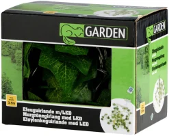 Lys & Hagedekorasjoner|Dekorativ Belysning - Utendørs^Garden Eføygirlander med 20 LED-pærer – ®