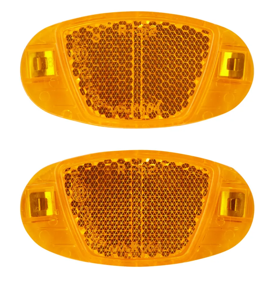 Sykkeltilbehør^Bikezone Eikereflekser til sykkel -