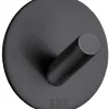 Håndkleholdere|Knagger & Knaggrekker^Beslagsboden Enkel krok selvklebende Ø48mm - matt svart