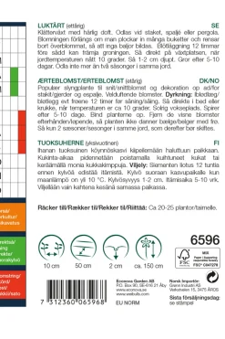 Frø^Weibulls Erteblomst 'Old Spice Mixed'