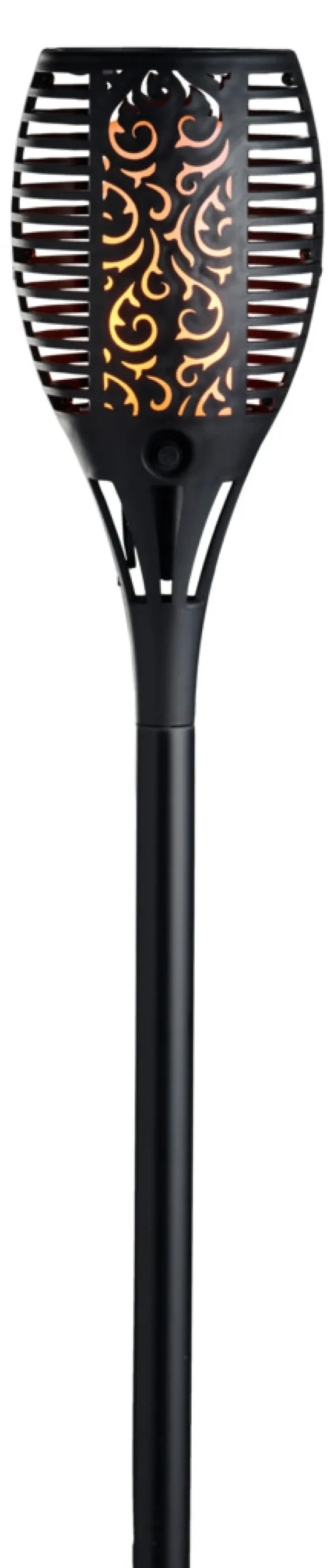 Lys & Hagedekorasjoner|Solcellelamper^Garden Fakkel med solcelle Ø12 x H78 cm - ® Svart