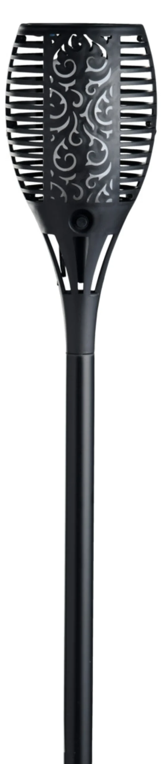 Lys & Hagedekorasjoner|Solcellelamper^Garden Fakkel med solcelle Ø12 x H78 cm - ® Svart