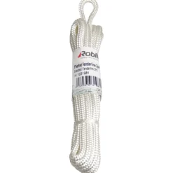 Båtutstyr & Båtpleie^Robline® Fenderline flettet 2-pk hvit 6 mm x 1,5 meter -