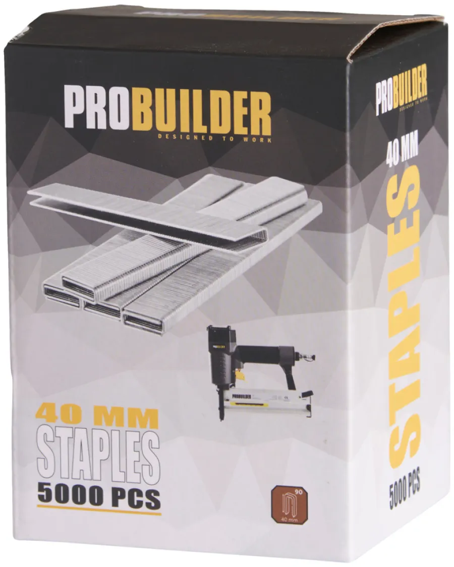 Øvrig Tilbehør^Probuilder Festestifter 40 mm 5000 stk. -