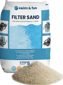 Bassengtilbehør & Pleie^Swim & Fun Filtersand 18 kg -