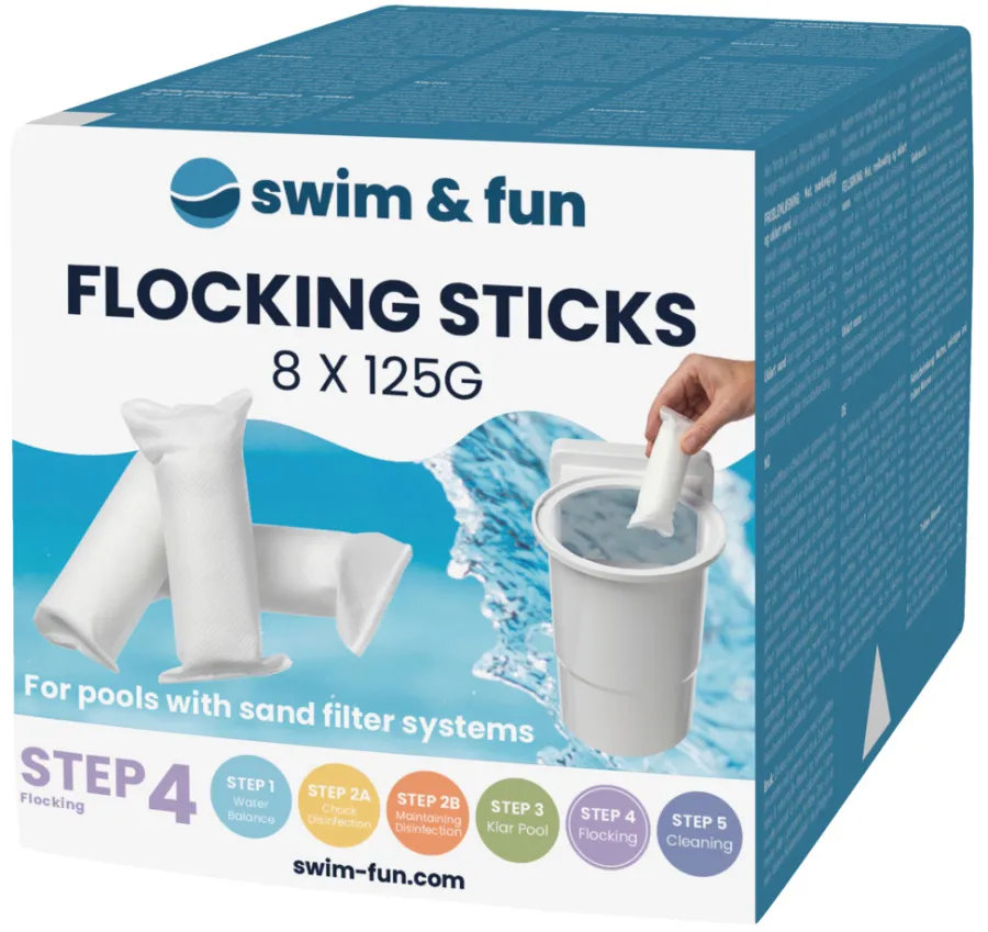 Bassengtilbehør & Pleie^Swim & Fun Flocking Stick 1 kg -