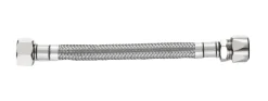 Flexslanger^ Forlengerslange 50 cm 10 mm x 3/8" omløper