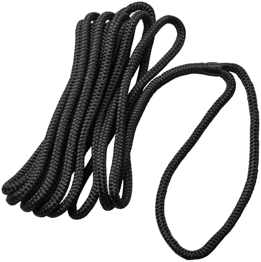 Tau & Snor^G. Funder Fortøyningsline Ø12 mm x 6 meter Svart