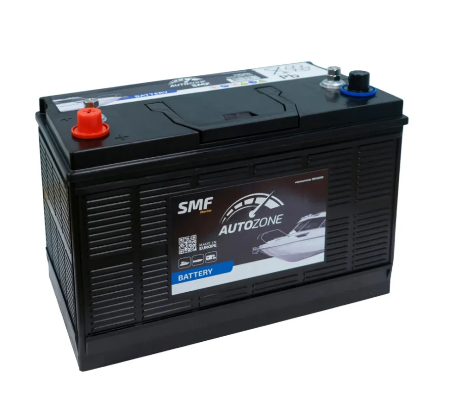 Bilbatterier, El-Ladere & Ladekabler^Autozone Fritidsbatteri 12 V 110 Ah (+v) -