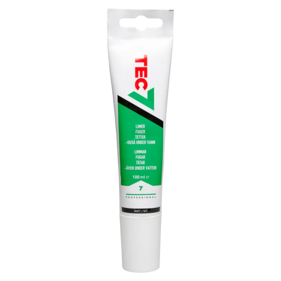 Fugeprodukter^TEC7 Fugemasse 100 ml Hvit