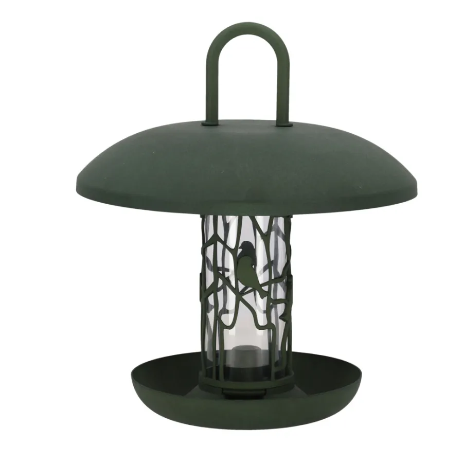 Fuglefrø & -Hus^Gardenlife Bird fuglemater til frø med skål
