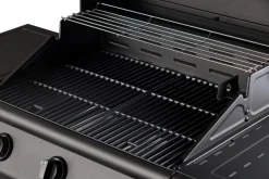 Gassgrill^Grillexpert Gassgrill 3 brennere og sidebrenner svart -