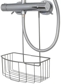 Tilbehør Til Badet^Geyser ® dusjkurv matt grå m/bøyleoppheng