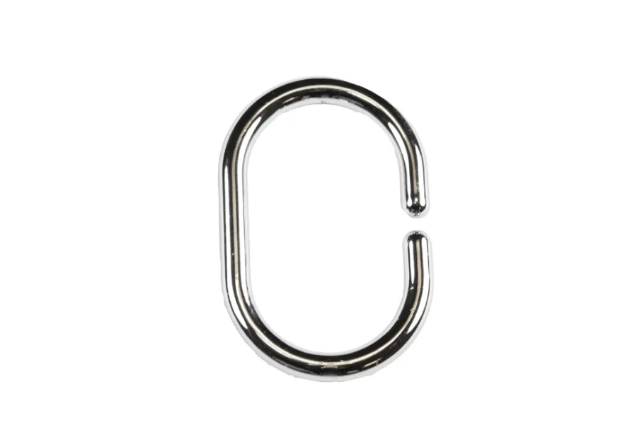 Dusjforheng^Geyser ® forhengsringer krom 12 stk.