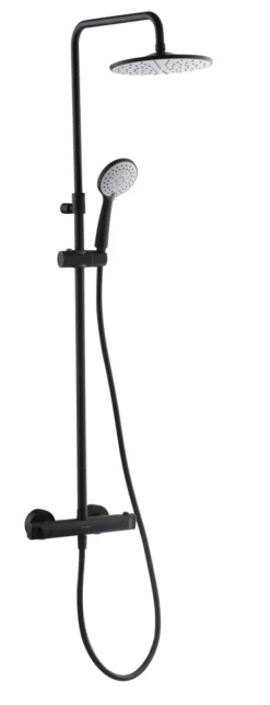 Dusjhoder & -Slanger^Geyser ® MINI takdusjsett Ø222 mm Matt svart