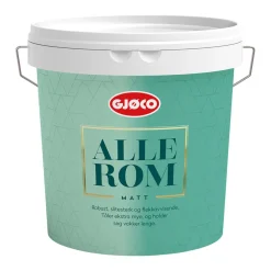 Veggmaling^Gjøco Alle Rom veggmaling matt 2,7 liter - Chic Beige 430