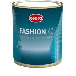 Tre- Og Metallmaling|Veggmaling^Gjøco Fashion 40 halvblank oljemaling 0,68 liter - Perlehvit 351