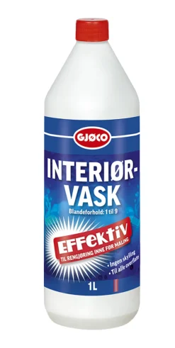 Grunnrens|Rengjøringsmidler^Gjøco Interiørvask 1 liter