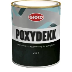 Veggmaling|Gulvmaling^Gjøco Poxydekk 0,7 liter - Del 1 Lys grå