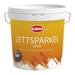 Sparkelmasse^Gjøco Proff Lettsparkel grov 3 liter Grå