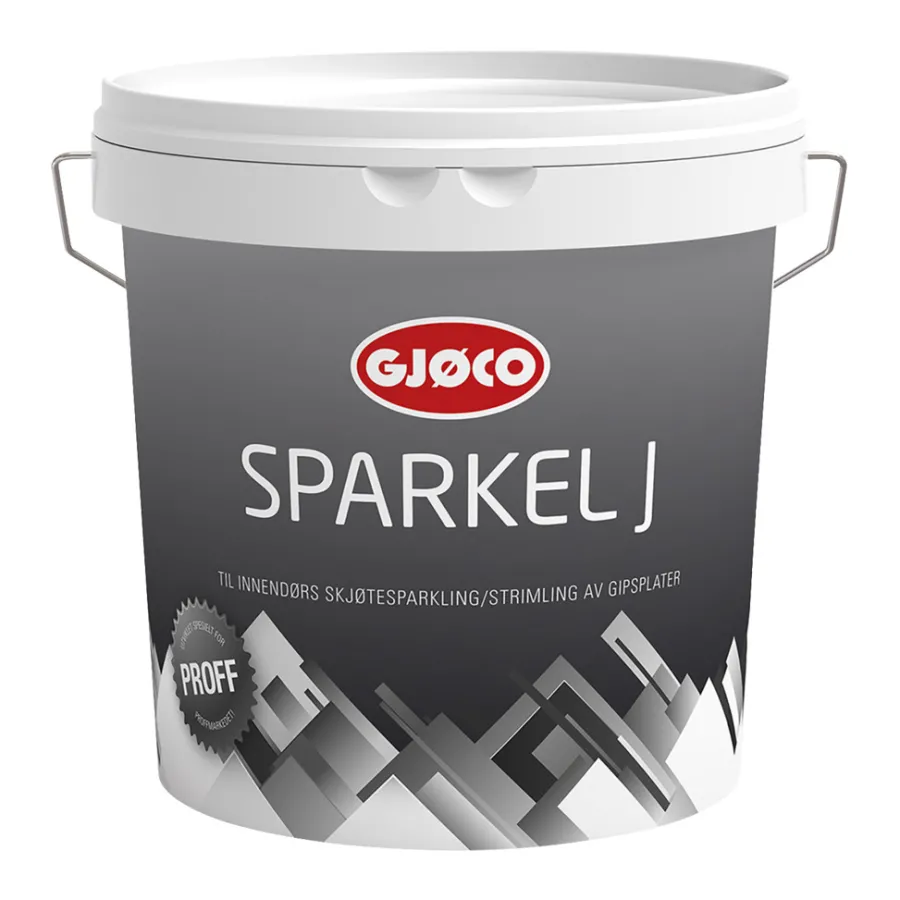 Sparkelmasse^Gjøco Proff Lettsparkel J 3 liter Beige