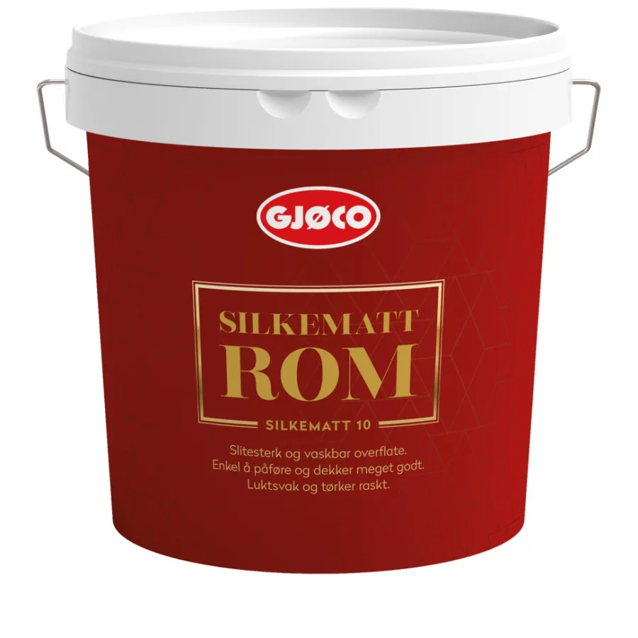 Veggmaling^Gjøco Silkematt Rom akrylmaling 2,7 liter - Myrull 333