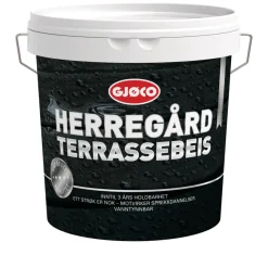 Trebeskyttelse^Gjøco terrassebeis vanntynnet 2,7 liter Burmateak