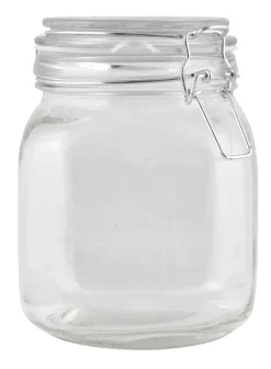 Oppbevaringsglass^DAY Glasskrukke med patentlokk 1 liter