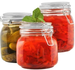 Oppbevaringsglass^DAY Glasskrukke med patentlokk 2 liter