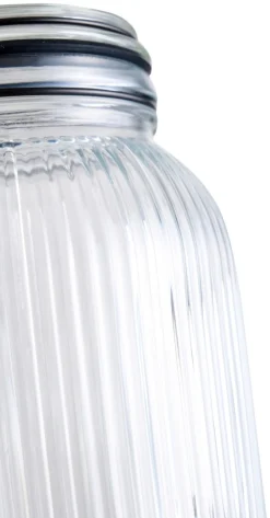 Oppbevaringsglass^DAY Glasskrukke riflet 1,9 liter -