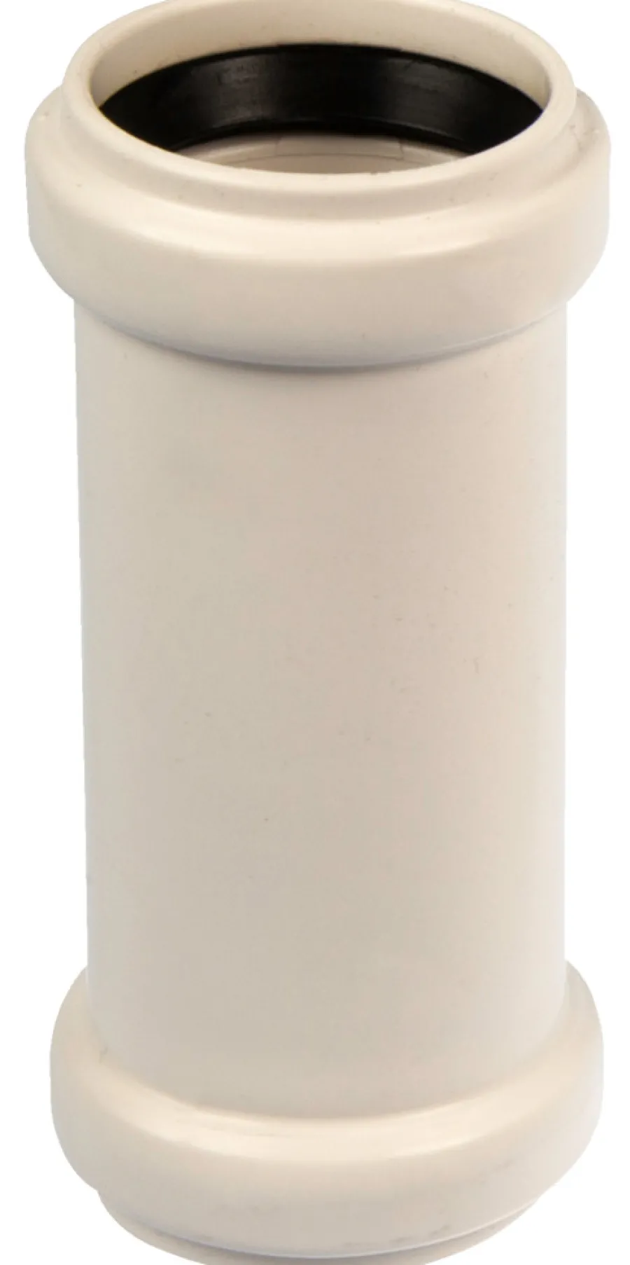Avløpsrør^ Glidemuffe hvit PP 32 mm