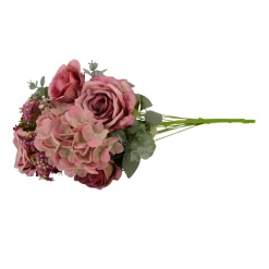 Kunstige Planter^GREENIX kunstig blomsterbukett 