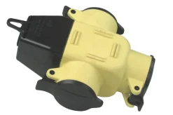 Grenuttak & Skjøteledninger^Elworks Grenuttak 3-veis m/jord