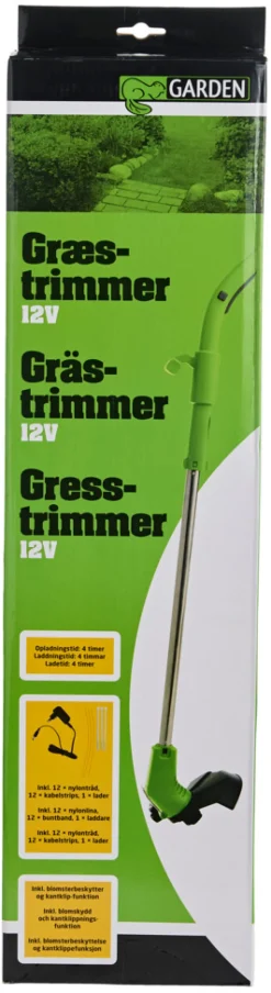 Ryddesager & Gresstrimmere^Garden Gresstrimmer akku 12 V - ®
