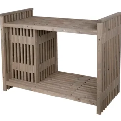 Grilltilbehør|Hagebord^ Grillbord rustikk 123 x 57,5 x 93 cm