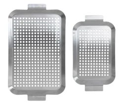 Grilltilbehør^Grillexpert Grillfat 2 stk. medium og stor -