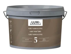 Tre- Og Metallmaling^Luxi Grunnmaling hvit 2,5 liter -