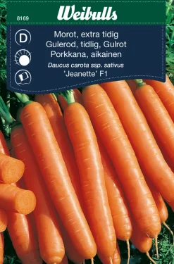 Frø^Weibulls Gulrot ´Jeanette` - ekstra tidlig