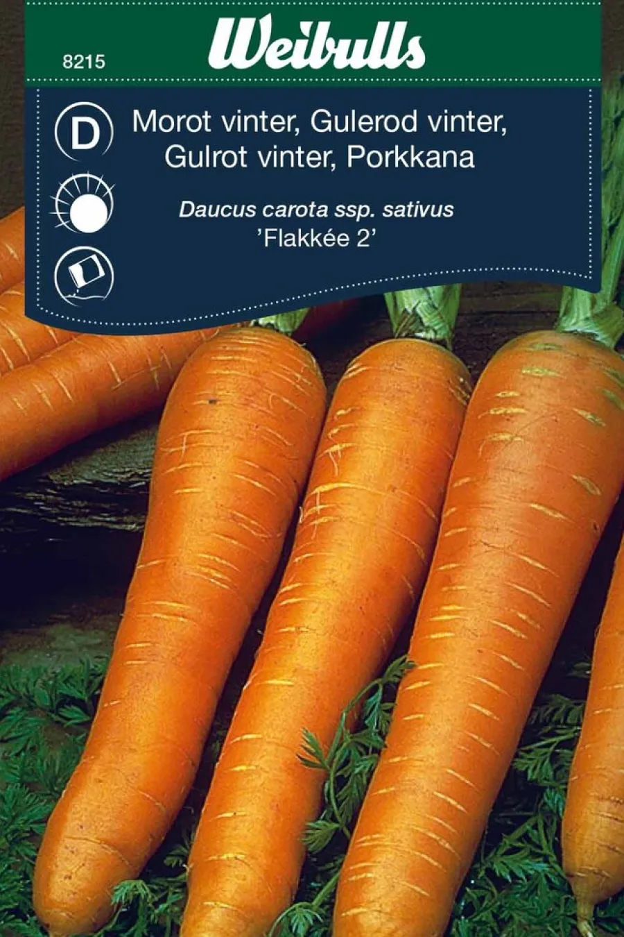 Frø^Weibulls Gulrot vinter 'Flakker'