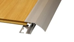 Profillister^ Gulvprofil topp aluminium - 2 x 52 mm x 0,9 m
