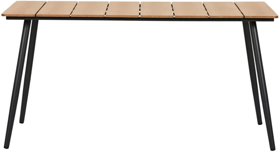 Sesongavslutning|Hagebord^Sunlife Hagebord Beijing svart/teak 148 x 85 cm - ® Teak/svart
