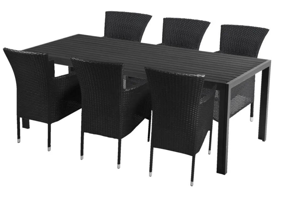 Sesongavslutning|Hagebord^Sunlife Hagebord Havanna 205 x 90 cm i alu/nonwood - ®
