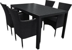 Sesongavslutning|Hagebord^Sunlife Hagebord Havanna 150 x 90 cm i alu/nonwood - ®