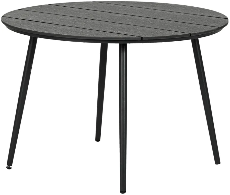 Sesongavslutning|Hagebord^Sunlife Hagebord Madrid Ø110 cm - ® Svart