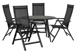 Sesongavslutning|Hagebord^Sunlife Hagebord Madrid Ø110 cm - ® Svart