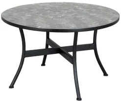 Hagebord^Sunlife Hagebord Rom mosaikk Ø120 cm - ® Multi/svart
