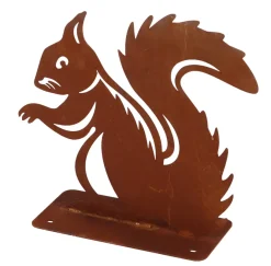 Lys & Hagedekorasjoner^Gardenlife Land Hagefigur ekorn H20,1 cm Rust