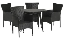 Sesongavslutning|Hagestoler^Sunlife Hagestol Bangkok i metall og svart polyrotting - ®